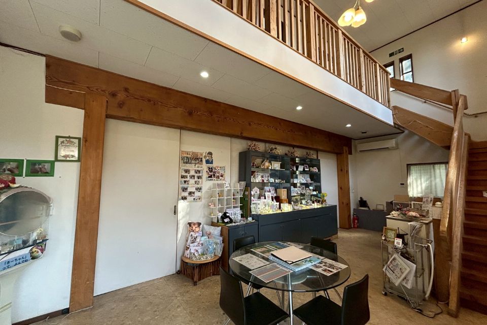 「動物苑 柏大島田」のロビー・待合室